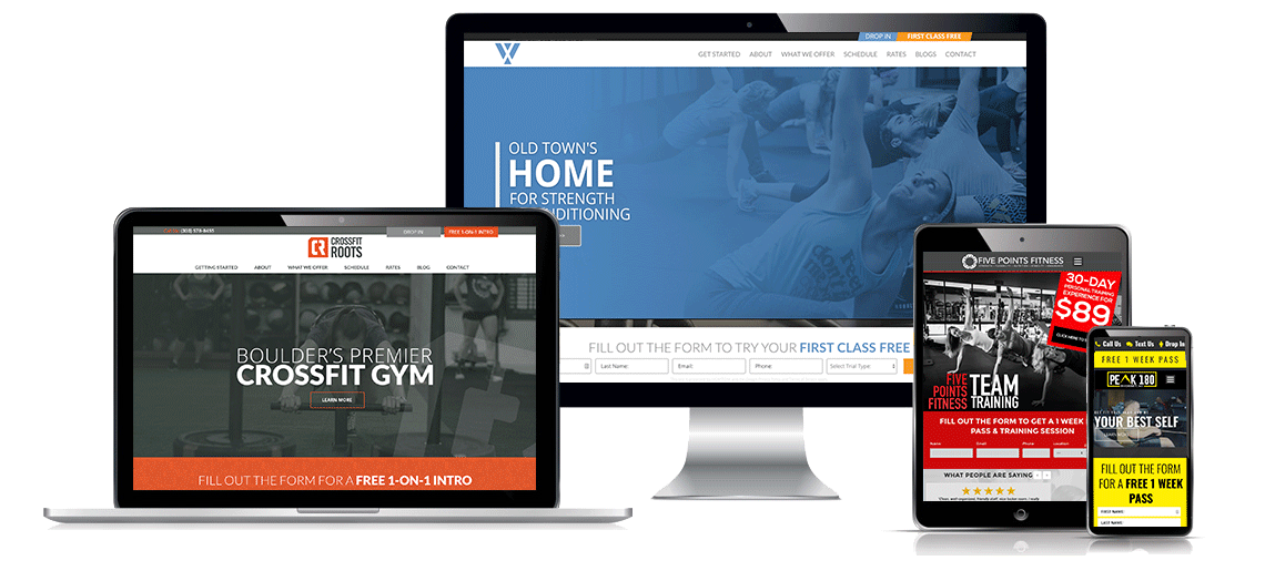 Siteplicity Health And Fitness Website Design Featured Work