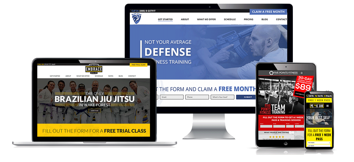 Martial Arts And Karate Website Design Featuring The Top 5 Best Lead Generating Karate Website Designs
