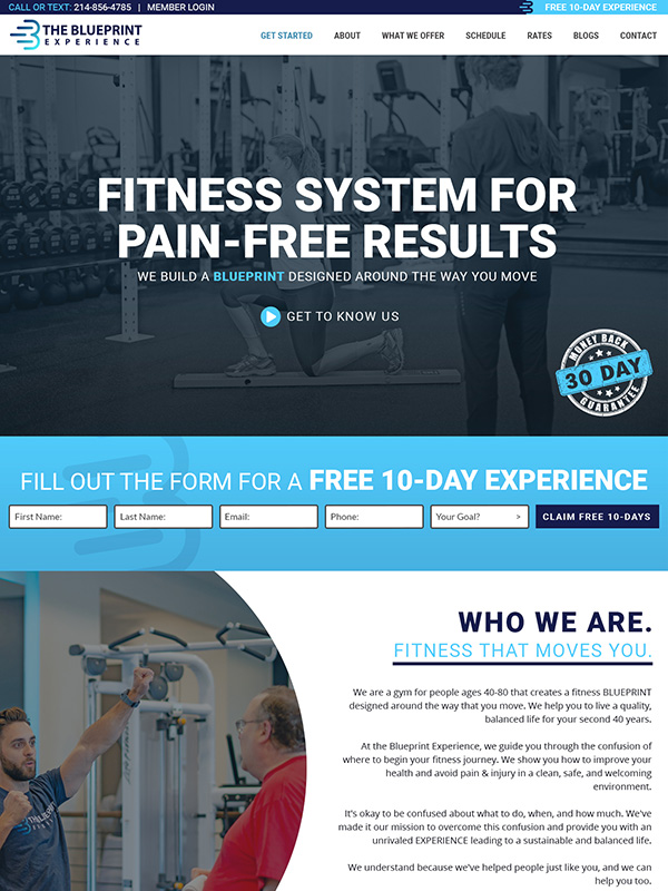 What are the top 12 best gym and fitness website designs?